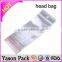 Yason opp head bags with euro hole adhesive sealing opp header hand hole zipper head bag