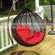 Carry Outdoor patio white PE wicker Rattan Hanging leisure swing chair wicker product UGO-G056