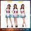 2016 Yiwu factory direct sale women party dance costume sexy maid costume