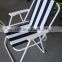 Foldable recliner portable stable chair folding reclining deck chair