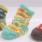 cut cotton baby socks with lining design