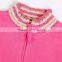 (11128) nova baby girls fashion autumn winter hoodies lovely warm coats floral embroidery kids outwears