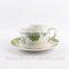 Ceramic Coffee Cups, Coffee Cup and Saucer Set