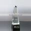 Wholesale cheap cylinder shaped crystal glass awards trophies for business gift