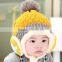 Winter Acrylic Fleece Beanie Hat with Earflap for Baby