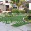 non-falt artificial lawn for garden with U shaped fiber
