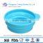 Collapsible Dog Cat Pet Silicone Travel Feeding Bowl Water Dish Feeder