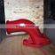 Concrete Pump Putzmeister Flat Elbow with Grout Port
