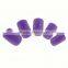 New fashion 24pcs artificial nail tips full cover velvet false nails manicure kit