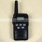 2016 New License Free UHF 400-480mhz portable radio with LCD display