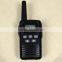 2016 New License Free UHF 400-480mhz walky talky with LCD display