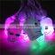 10L led battery 7 colour skeletony string light led christmas light