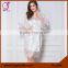 Fung 2906 Women Solid Lace Robe