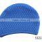 Custom Waterproof Silicone Swimming Cap For Long Hair