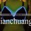 Belly Dance Sexy Ladies Bra / Erotic Lingerie Bra with RGB Lighting
