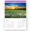 2016 romantic flowers calendar custom full color printing table calendar, table calendar wholesale