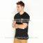 front pocket black T shirt