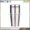 Customized thermos stainless steel 16 ounce travel tumbler