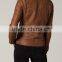 Real rabbit fur leather jacket for women/ leather jacket for