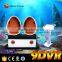 Hottest Shopping Mall Use Funny Game Vr Egg 3 Seats Cinema 9d vr 360 Degree cinema Simulator