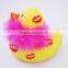 Valentine's Gift Feather Bath Duck/lover's Gift Feather Rubber Duck