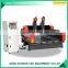 Z 500mm 2 heads tombstone working machine for engraving cutting ZK-1325 1300*2500mm