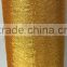 Embroidery metallic yarn fluresent gold color bright color