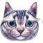 Eye-catching 3D Cute Lovely Children Coin Money Card Cat Zipper Purse
