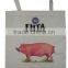2015 hot sale custom design printed canvas tote bag