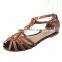 CX271 sexy ladies strappy flat sandal shoes