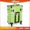 Professional Rolling Makeup Case 2 in1 Mutifunctional PVC Trolley Cosmetic Case With 360 Degree Wheel