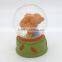 Custom pretty crystal snow globe water ball
