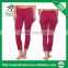 Ramax Custom Women Sport Workout Capri Leggings With Back Waist Zip Pocket