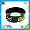 2016 China free sample custom silicone sports bracelet / wristband