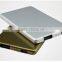aluminium supper thin usb credit card external mobile charger 2200mah