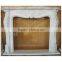 Antique French Style Marble Fireplace Mantel