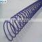 PVC plastic spiral coil forming machine for school supplies
