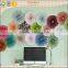 Home decoration folding hanging paper fan