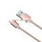 Factory Wholesale Pink Nylon Braid MFI certified Cable for iphone