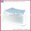 Stackable plastic bath stool