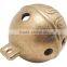 Brass Sleigh Bell With Seven Sizes Available