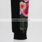 F5W30178 Ladies Contrast Panel Flower Print Jogger Pants