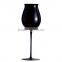 Wholesale Decorated Handmade Crystal Black Wine Glass