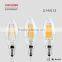 12v 24v dimmable 2w 4w Cob Filament Candle Light 6w 110V 220V