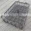 High quality weave stainless metallic wire basket