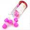 10pcs Plastic Nail Soaker /gel Polish Remove Clip / Wearable Nail Soaker Cap