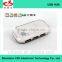 China origin best portable slim funny mini 4 port usb 2.0 hub [white,blue and pink]