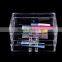 Plastic Transparent Cosmetic Organizer Storage Case Box Desktop Storage Drawer Shelf Cabinet Makeup Display Organizer
