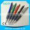 All Export Products Chromed Neb and Plunger,black Grip Ballpoint Clear Plastic Pens