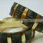 Brass & Resin fashion bangles/Fancy resin bangle set /resin expandable bangle/Clear Gold type brass & resin bangles
